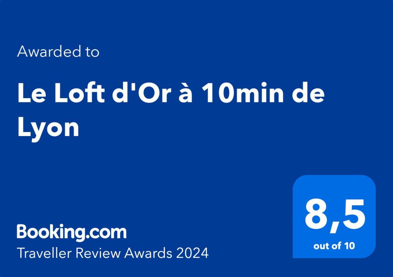 Le Loft D'Or A 10Min De Lyon Apartment Champagne-au-Mont-d'Or Luaran gambar